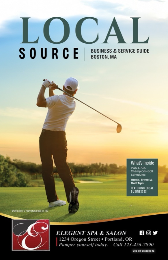 Cover of the Local Source Business & Service Guide, Boston edition